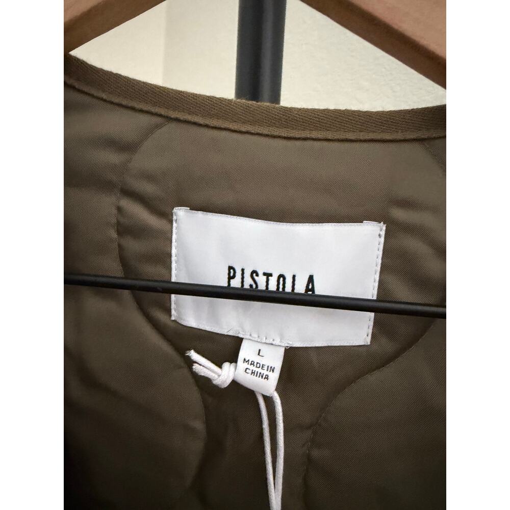 New pistola Elva puffer jacket admiral green sz large - Picture 6 of 8